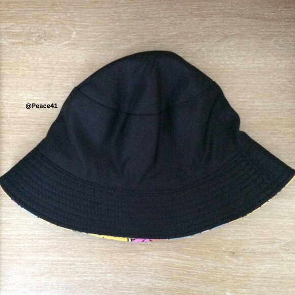 Unisex Reversible Duck Bucket Hat 🦆 Fun Duck Print / Sleek Black – Like New - Picture 5 of 7